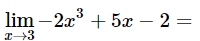 calcular límite aplicando propiedad # 2