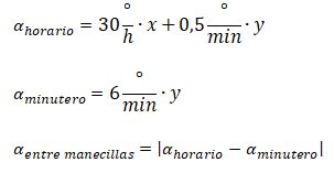 fórmulas