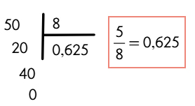Fraccion y expresión decima