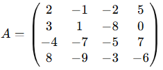Matrices: concepto, tipos, características, sumas y multiplicaciones