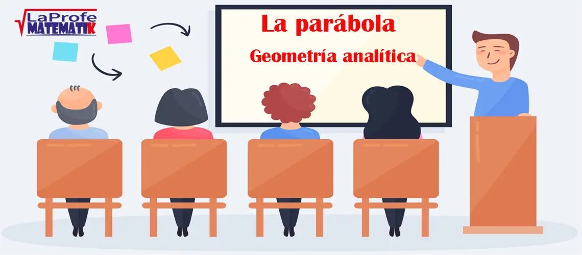 La Parábola: Concepto, elementos, ecuaciones y 10 ejercicios resueltos.