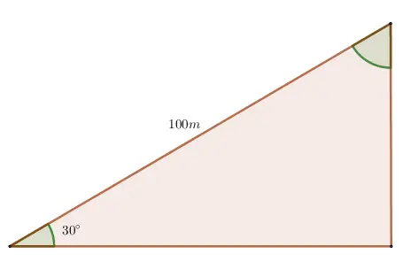 Resolver triángulos rectángulos