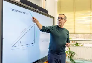 Cómo resolver un triángulo rectángulo