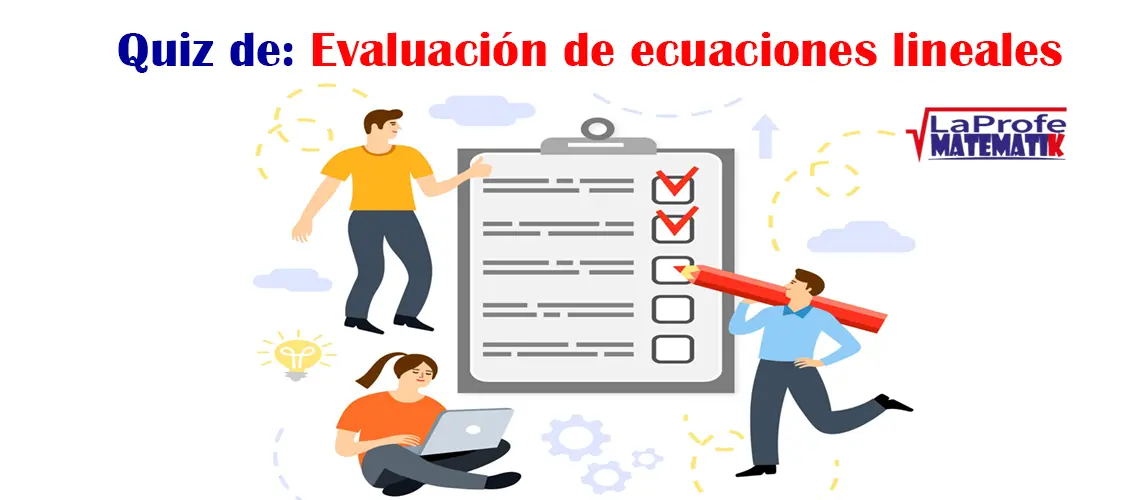 Evaluación de ecuaciones lineales: 20 ejercicios