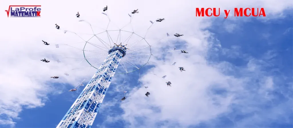 Movimiento circular uniforme y acelerado (MCU y MCUA)