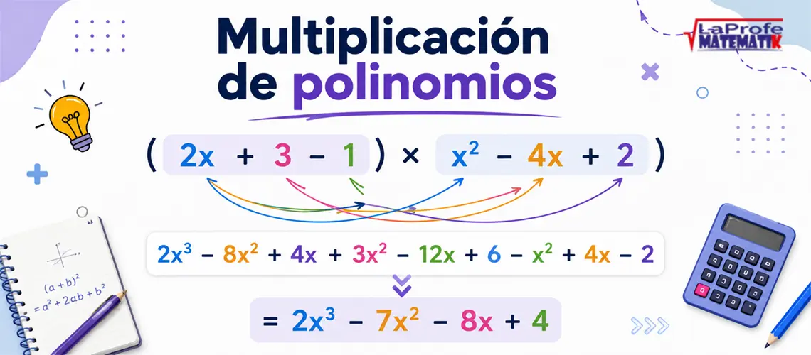 Multiplicación de Polinomios: Cómo multiplicarlos paso a paso
