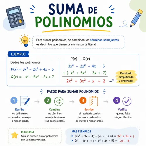Suma de polinomios