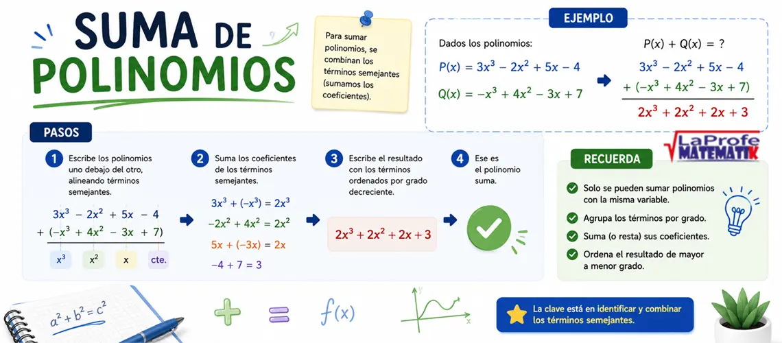 Suma de polinomios