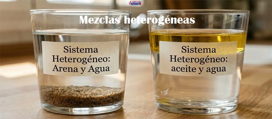 Mezclas heterogéneas
